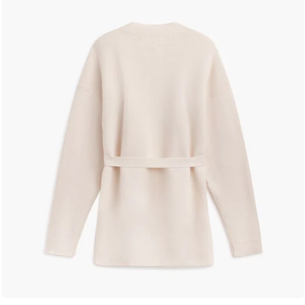 Women's Atlas Merino Belted Cardigan - Picture 5 of 6